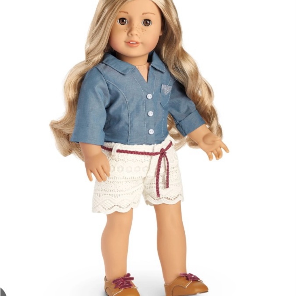 American Girl Tenney Picnic Doll Outfit